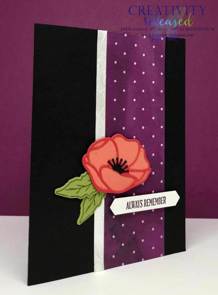 a sympathy card using the Peaceful Moments Bundle by Stampin' Up!